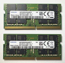 Samsung 64GB (2x32GB) DDR4 2666MHz SODIMM Laptop RAM Memory M471A4G43MB1-CTD picture