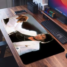 Michael Jackson Inspired Mouse Pad Square Gaming Desk Mat Waterproof Non-Slip picture