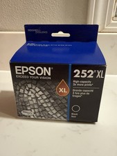 Genuine Epson 252XL High Capacity Black Ink Cartridge T252XL120-S 09/2026 New picture