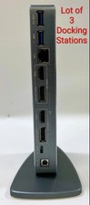 Lot Of 3 WavLink WL-UG69DK7 USB-C Dual 5K Universal Dock Station 14-In-1 Tested picture