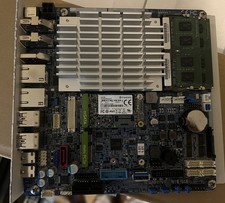 Transcend 71140-001 REV 2.0 Celeron N3160 1.60GHz 4GB  ITX SBC 16gb ssd  picture
