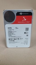 Seagate IronWolf Pro ST24000NT002 24TB SATA HDD Drive 3N1101-500 (100% Health) picture