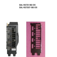 I/O IO shield for ASUS RX5700XT-O8G-EVO Graphics Card Backplate Bracket Panel picture