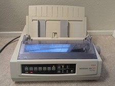Oki Microline 320 Turbo 9 Pin Printer GE7000A / powers on / free returns picture