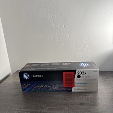Authentic HP 202X High Yield Toner Cartridge  - BLACK (CF500X) Brand New picture