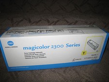 Konica Minolta Magicolor 2300 Yellow Toner Cartridge OEM Genuine NEW 1710517-002 picture