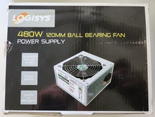 NEW - Logisys 480W 12CM (120 MM) Ball-bearing Fan PS480E12 ATX Power Supply picture