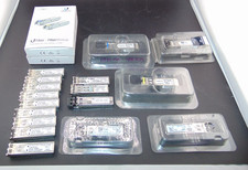 LOT SALE - Fiber Optics SFP Modules- 19 Total Various Brands picture