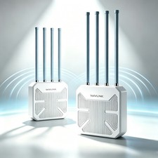 AX1800 WiFi 6 Extender Dual Band AX3000 WiFi 6 Router Outdoor Signal Booster picture