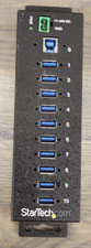 StarTech 10 Port USB 3.0 Hub 5Gbps With ESD Surge Protection ST1030USBM 7-24V DC picture