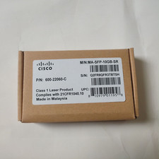 Genuine Cisco Meraki MA-SFP-10GB-SR Fiber Transceiver - BRAND NEW SEALED picture