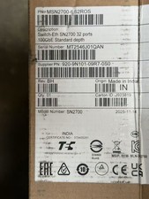 MSN2700-CS2ROS NVIDIA Mellanox SN2700 100GbE 32QSFP28 ONIE 2PS P2C Switch NEW picture