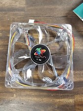 Logisys CF120RD 120mm Red LED Case Fan 12V 2000 RPM PC Cooling Fan picture