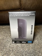 Kensington SD3500v 5Gbps USB 3.0 Dual 2K Docking Station M01167 K33972 C31 picture