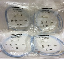 NIP Lot of 4 Commscope Systimax CPC3312-02F007 GS8E-LB7 7Ft Cable Ethernet PC picture