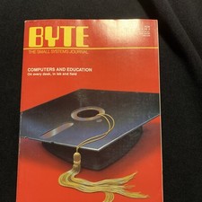 BYTE MAGAZINE JUNE 1984 VOL. 9 NO. 6 RARE EDUCATION VERY GOOD CONDITION QTY-1 picture