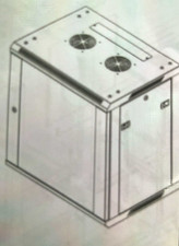 NavePoint  15U Wall Mount Network Sever Cabinet Race W/Glass Door Lock picture