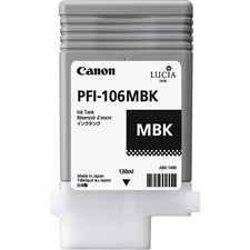 Canon Lucia EX PFI-106MBK Original Ink Cartridge - Matte Black (6620B001AA) picture