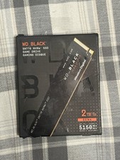 NEW SEALED Western Digital WD_BLACK SN770 2TB M.2 NVMe Internal SSD WDS200T3X0E picture
