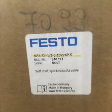 1PC new festo MS6-SV-1/2-C-10V24P-S 548713 Soft Start Valve Via DHL or FedEX picture