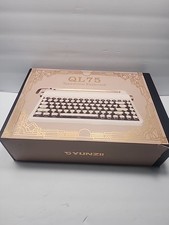Yunzii QL75 BT Typewriter Mechanical Keyboard Hot Swap Retro picture