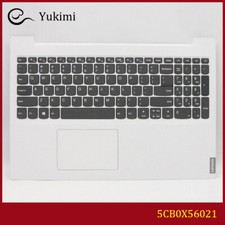 5CB0X56021 FOR Lenovo IdeaPad L3 15IML05 White C Shell Palmrest Keyboard Touch picture