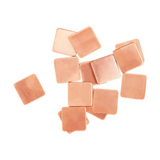 10Pcs 0.3Mm/0.5Mm/0.8Mm/1.0Mm Laptop Copper Sheet Plate Strip Shim Thermal Pad H picture