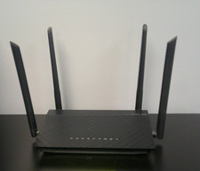 FCC Compliant ASUS RT-AC 1200 WiFi Internet Router, Black , Used, No Power Cord picture