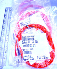 Legrand Quiktron Lot of 4 Fiber Optic Cable 3M ST SC 62.5 DPX 810-132-009 New picture
