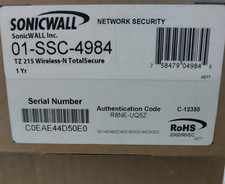 Sonicwall 01-SSC-4984 TZ 215 Wireless-N TotalSecure Network Security Appliance picture