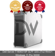 Dell Server T1606315P 3LFF 32G 2Tx2 RAID1 Windows 11 Pro 300W Server Computer picture
