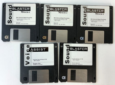 1993 Sound Blaster 16 SCSI 2 Voice Assist PC 3.5 Disks picture