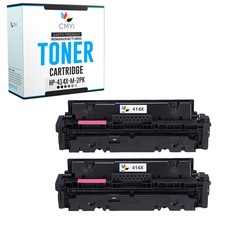2X CMYi Replacement 414X Magenta Cartridges for HP Color LaserJet Pro MFP M479dw picture
