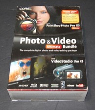 Corel Photo & Video Ultimate Bundle PaintShop Photo Pro X3 VideoStudio Pro X3 picture