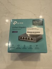 TP-Link - 5 Port Gigabit Switch - Desktop Switch - TL-SG605 New & Sealed picture