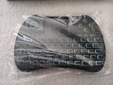 Backlit Version H9+ Mini Keyboard,2.4GHz Wireless Mini Handheld Smart TV Remote picture