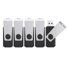 32GB Flash Drive 5 Pack Bulk, USB2.0 Thumb Drive USB Stick for Data Storage B... picture