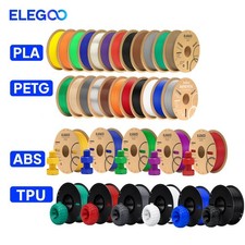 【Add 5 Pay 3】 ELEGOO PETG/PLA/PLA+/ASA/TPU/Matte/Wood 3D Filament 1KG 1.75mm picture