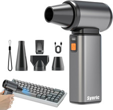 Aire Comprimido Electrico 120000RPM Soplador Metal Motor Brushless PC Auto Hogar picture