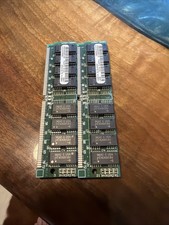 Set of 2 HP - A2584-80001 / Rev. F - 64MB Memory MT4C4007JDJ picture