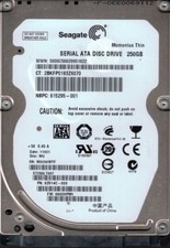 ST250LT007 F/W: 0002HPM1 P/N: 9ZV14C-020 WU W02 Seagate 250GB picture