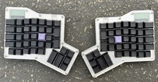 InputClub Infinity ErgoDox Ergonomic Mechanical Keyboard Kit No Switches Keycaps picture