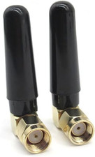 2 Pack Mini 3Dbi Dual Band Wifi Antenna 2.4Ghz/5Ghz/5.8Ghz – RP-SMA Male Right picture