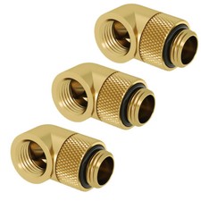 3x 90 Degree Angle G1/4