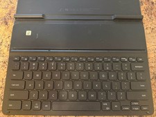 Samsung Keyboard Folio Case for Tablet Black with Integrated Stand.  picture