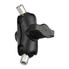 RAM-B-101U-A-AAR1  RAM Double Ball Mount with Two 1/4