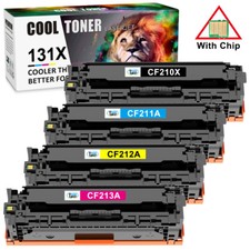 4PK CF210A Toner Cartridges For HP 131A/X LaserJet Pro 200 M251nw M276nw M251n picture