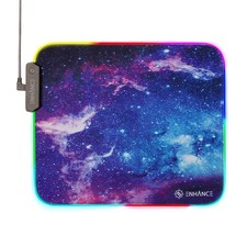 ENHANCE LED Gaming Mouse Pad with Fabric Top - 7 RGB Colors & 3 Lighting Effects picture
