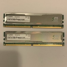 Mushkin Enhanced Silverline 2GB (2x1GB) DDR2 DIMM PC2-6400 240-Pin 991758 picture