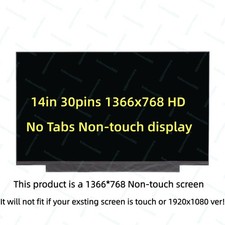 14'' HD 30pin LCD Screen For HP 14-cf2701ds 14-cf2702ds 14-CF2703DS 14-CF2723WM picture